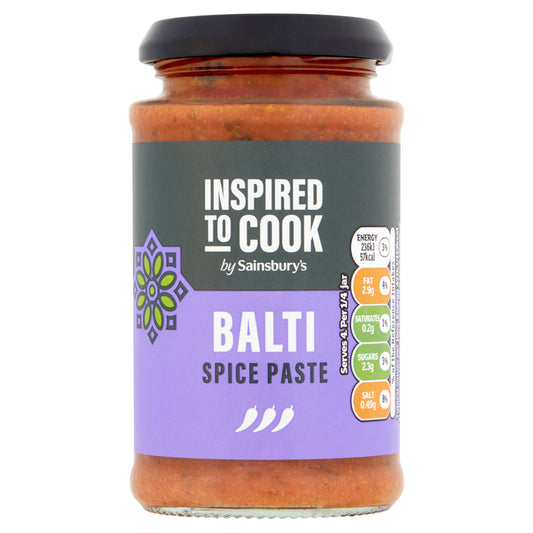 Sainsbury's Spicy Balti Curry Paste, Inspired to Cook 200g Indian Sainsburys   