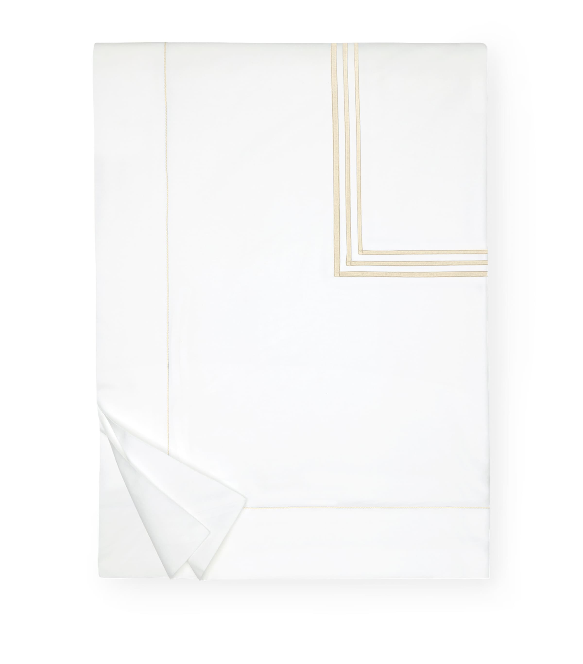 Pratesi Cotton Tre Righ King Duvet Cover 230cm x 220cm, imported from the UK