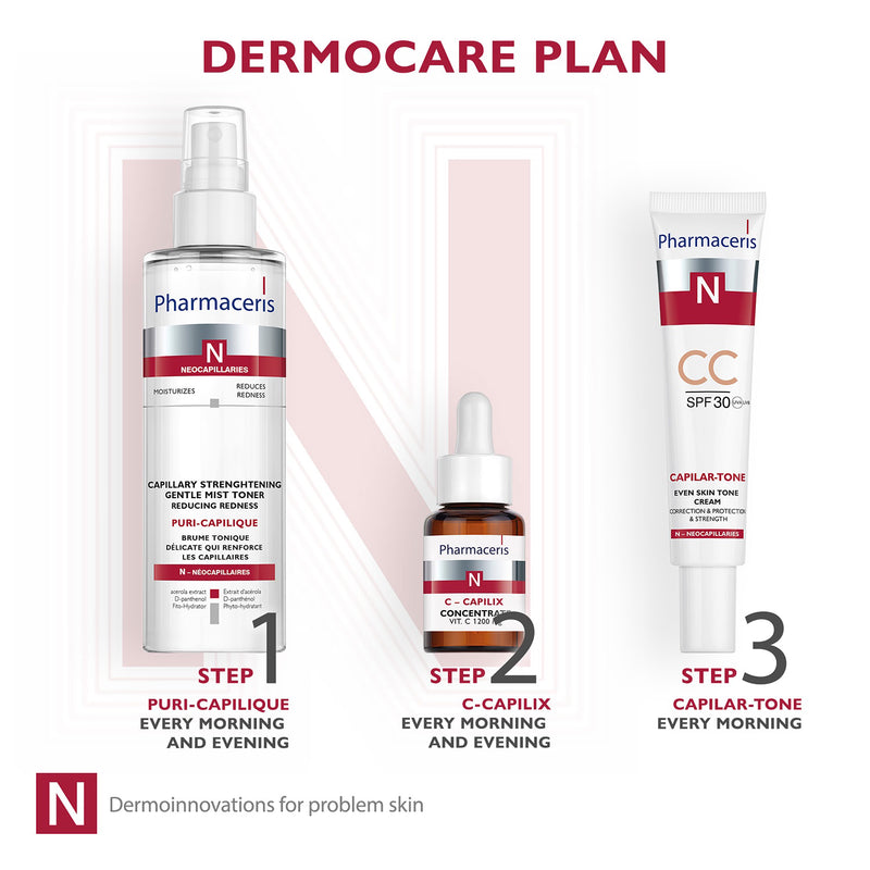 Pharmaceris N Capilar-Tone SPF 30 CC cream 40ml, UK version