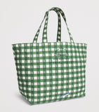 Harrods cotton canvas check feast shoulder bag - British product
