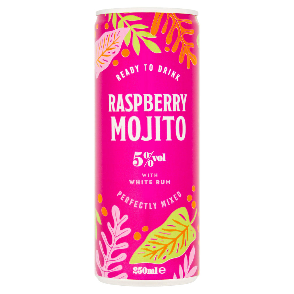 Sainsbury's Raspberry Mojito 250ml