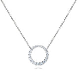 Costco 0.60ctw round brilliant diamond pendant in 18ct white gold (British brand)
