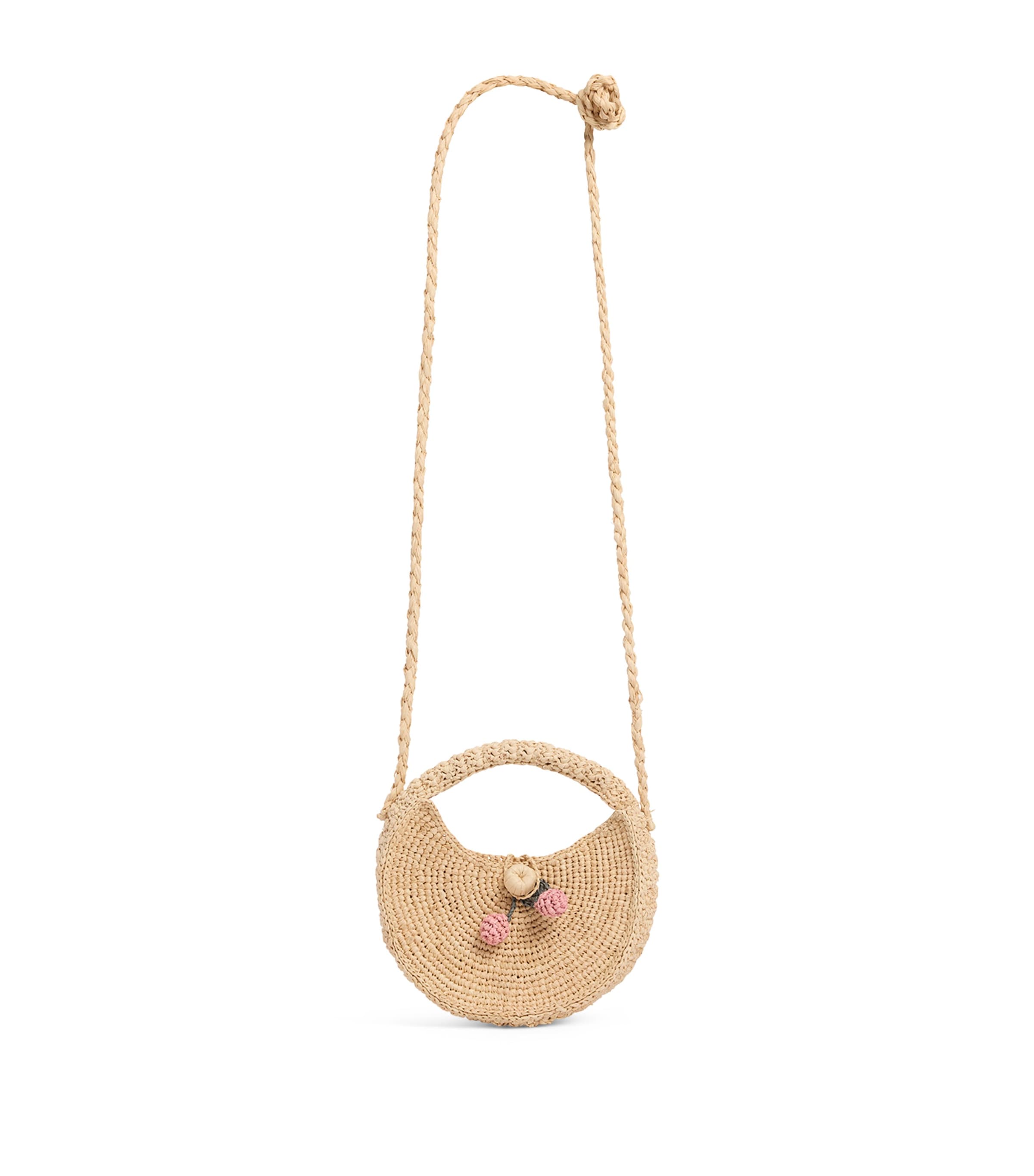 Bonpoint raffia Loulou crossbody bag - British product
