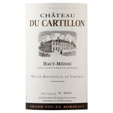 Chateau du Cartillon Haut Medoc   75cl GOODS M&S   