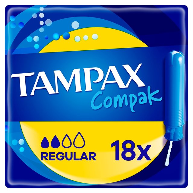 Tampax Compak Regular Tampons   18 per pack GOODS M&S   