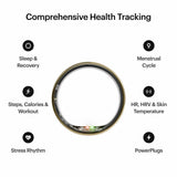 Ultrahuman Ring AIR Bionic Gold smart ring Size 10, imported from the UK