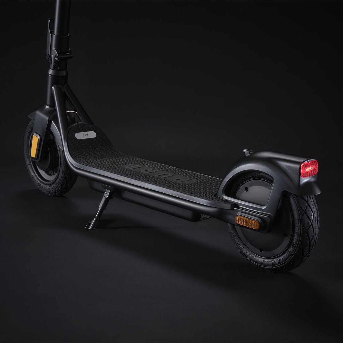 Pure Air5 electric scooter in black, folded design - British product