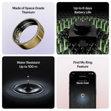 Ultrahuman Ring AIR smart ring in Bionic Gold size 13, UK version