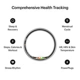 Ultrahuman smart ring Raw Titanium - British product