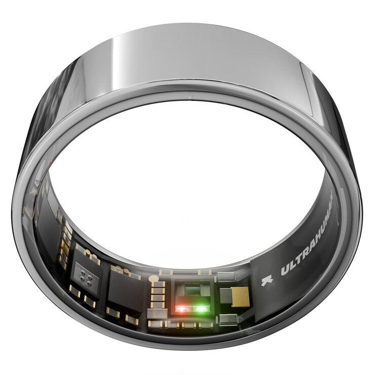 Ultrahuman smart ring AIR Space Silver, UK version