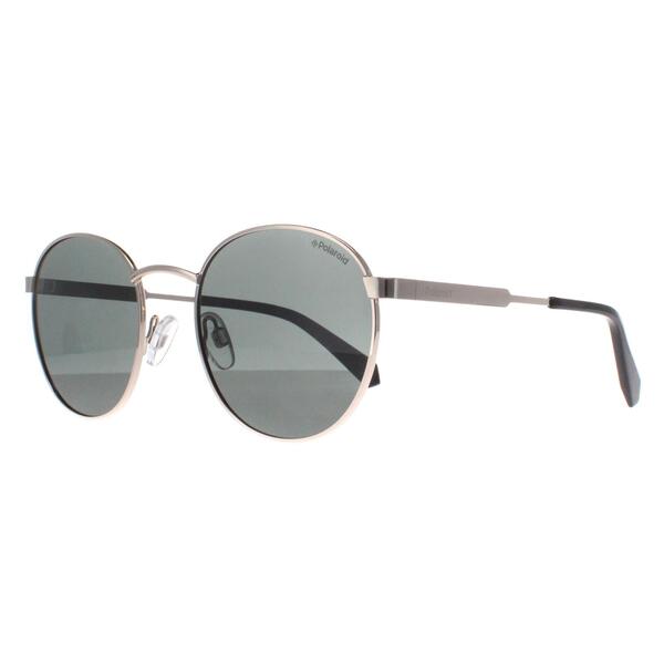 Polaroid PLD 2053/S gold polarised unisex sunglasses, imported from the UK