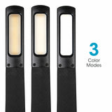 OttLite wireless charging LED black desk lamp, UK version