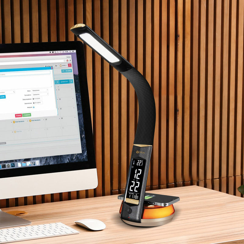 OttLite LED desk lamp wireless charging colour base, UK version