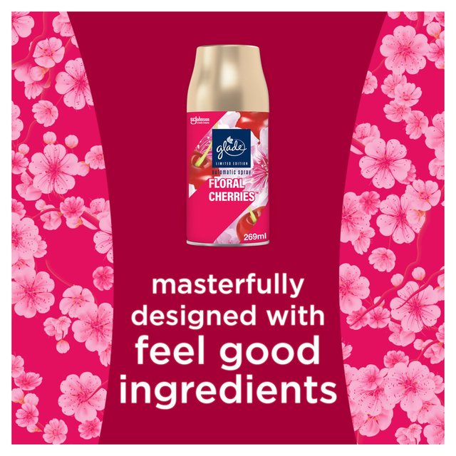 Glade Automatic Spray Refill Cherry Air Freshener   269ml GOODS M&S   