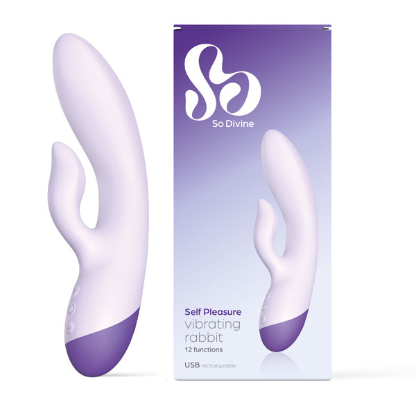 So Divine Self Pleasure Rechargeable Rabbit Vibrator GOODS Superdrug   