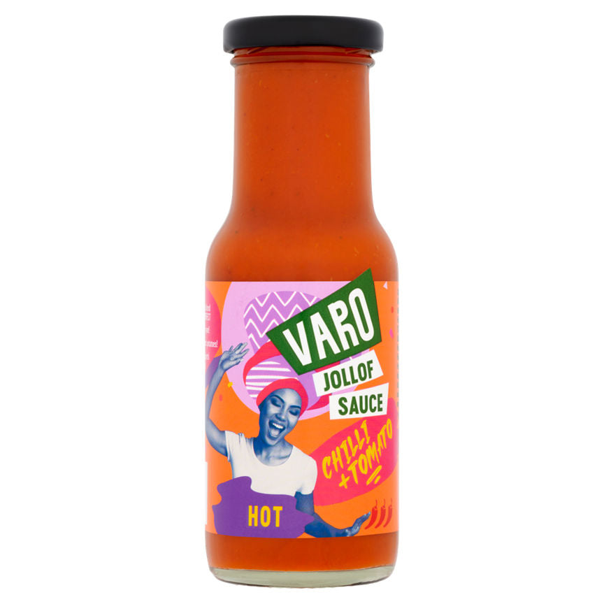 Varo Varo Chilli + Tomato Jollof Sauce 220g GOODS ASDA   