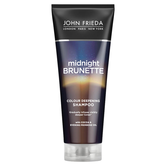 John Frieda Midnight Brunette Colour Deepening Shampoo 250ml shampoo & conditioners Sainsburys   