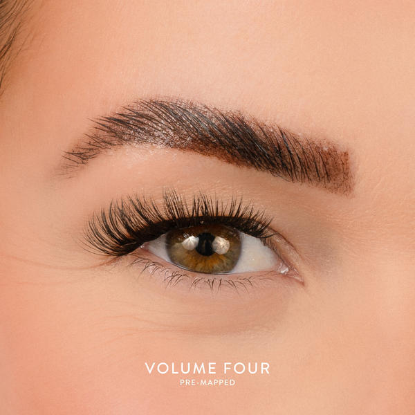 House of Amor False Eyelashes Volume 4 Multipack 3 Pairs, UK version