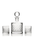 Waterford Crystal Opulence bar set ice bucket and tongs (British brand)