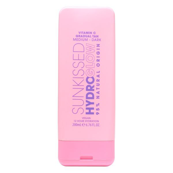 Sunkissed HydroGlow Vitamin C gradual tan lotion 200ml (British brand)