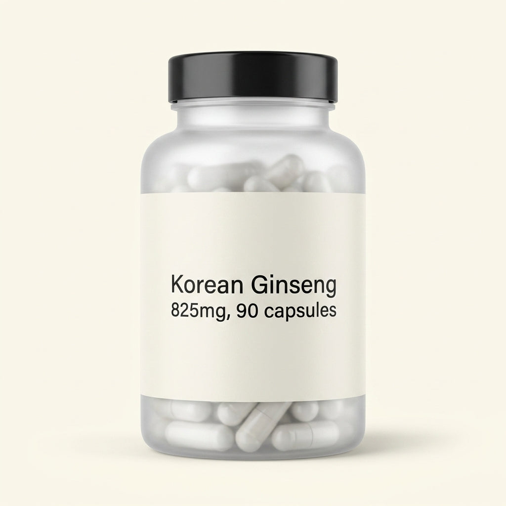 Holland & Barrett Korean Ginseng capsules 90, imported from the UK