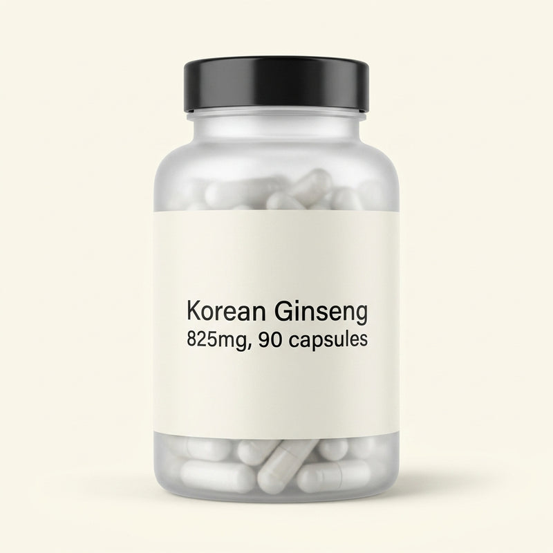Holland & Barrett Korean Ginseng capsules 90, imported from the UK
