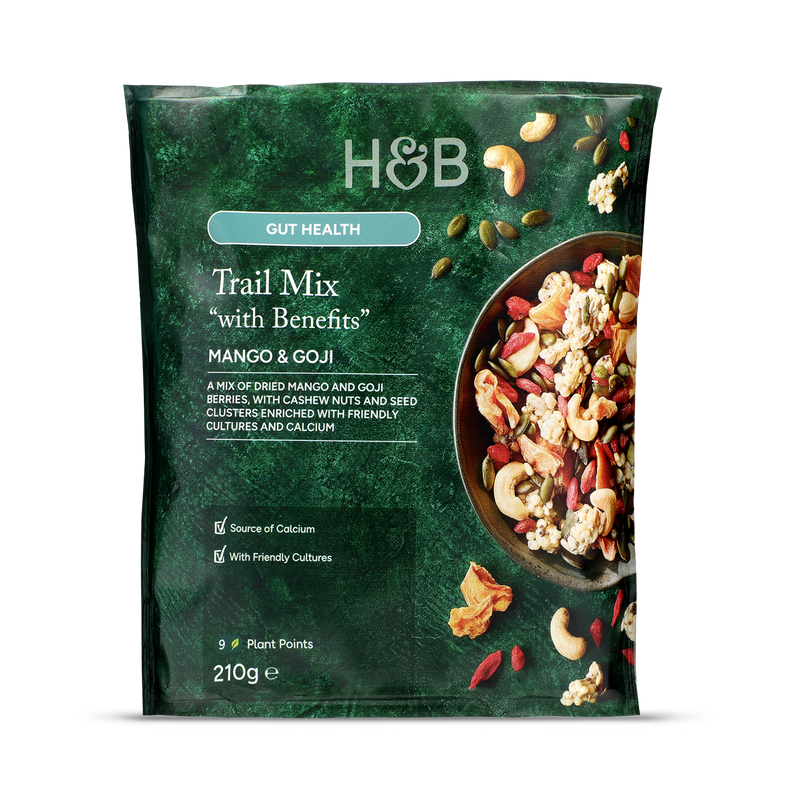 Holland & Barrett Mango & Goji Trail Mix 210g (British brand)