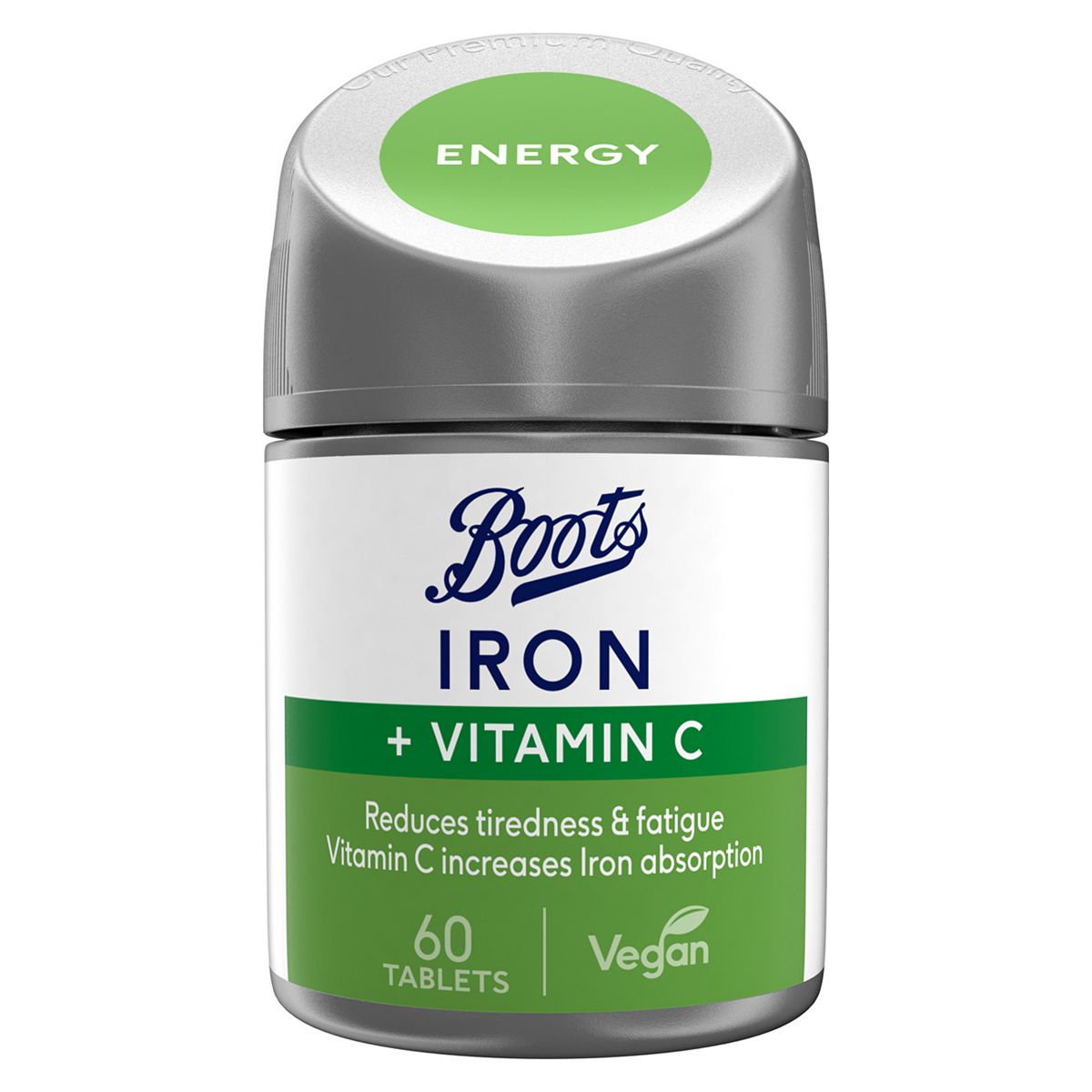 Boots Iron & Vitamin C 60 Tablets (2 month supply) GOODS Boots   