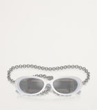 Tiffany & Co. designer metal TF4221 sunglasses, imported from the UK