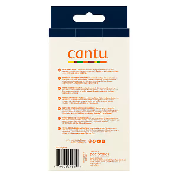 Cantu microfiber drying cap hair turban - British product