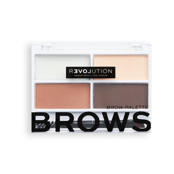 Revolution Relove Colour Cult Brow Palette Medium GOODS Superdrug   