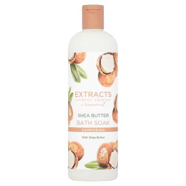 Superdrug Extracts Shea Bath Soak 500ml (British brand)