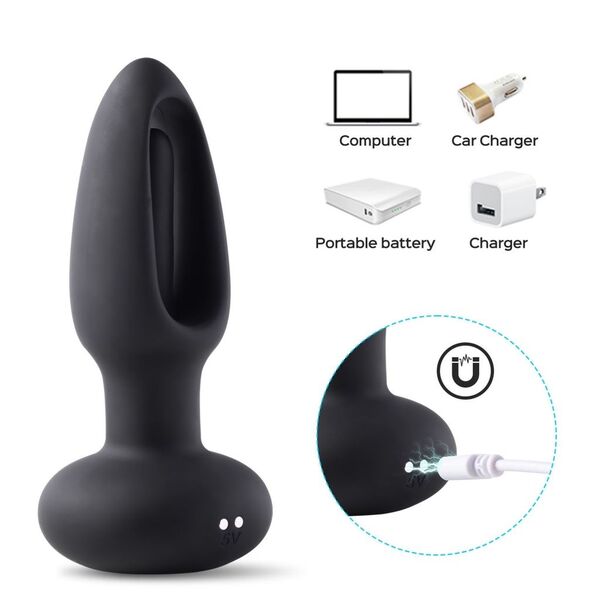 Honey Play Box Snuggy tapping prostate massager butt plug, imported from the UK
