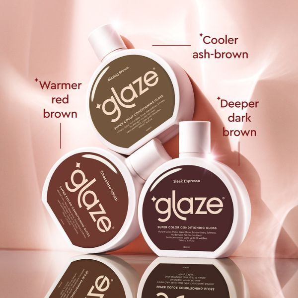 Glaze Super Color Conditioning Gloss Blazing Brown GOODS Superdrug   