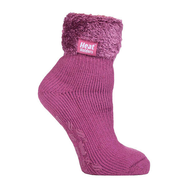 Heat Holders Ladies Non Slip Thermal Ankle Bed Socks 4-8 UK GOODS Superdrug HHL04  