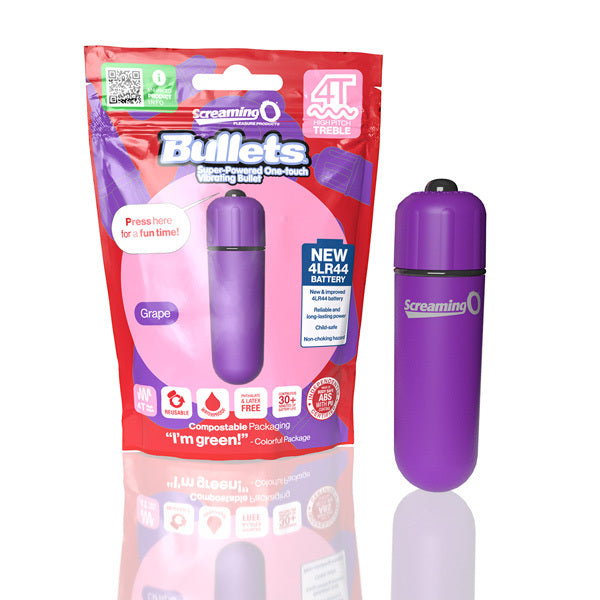 Screaming O 4T Bullet vibrator Grape (British brand)