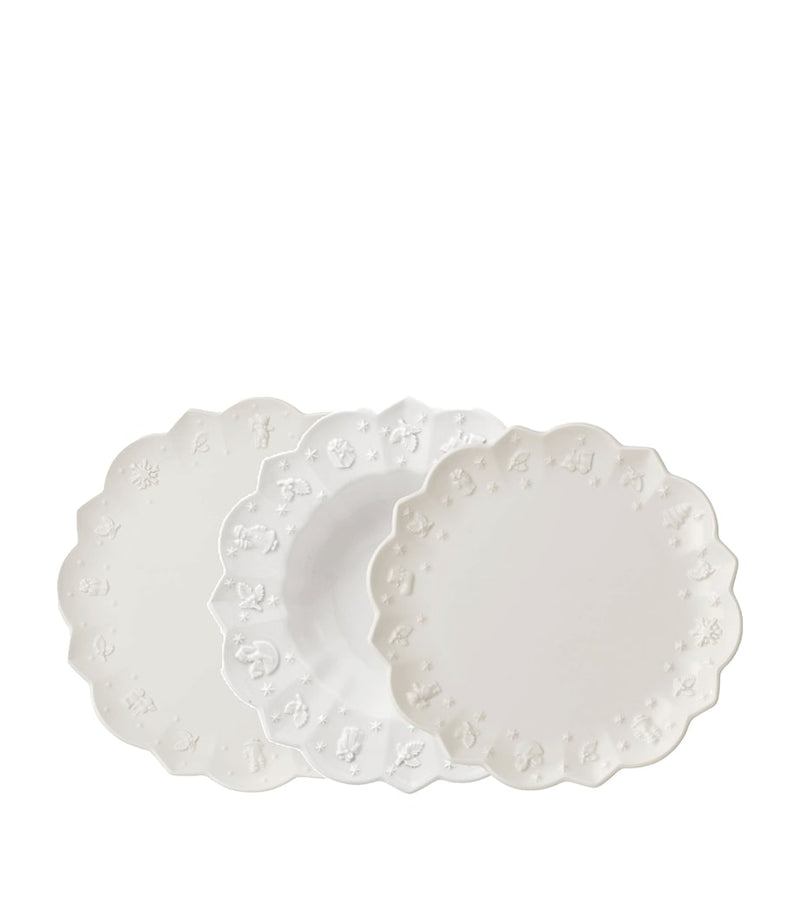 Villeroy & Boch porcelain plates set of 12 (British brand)