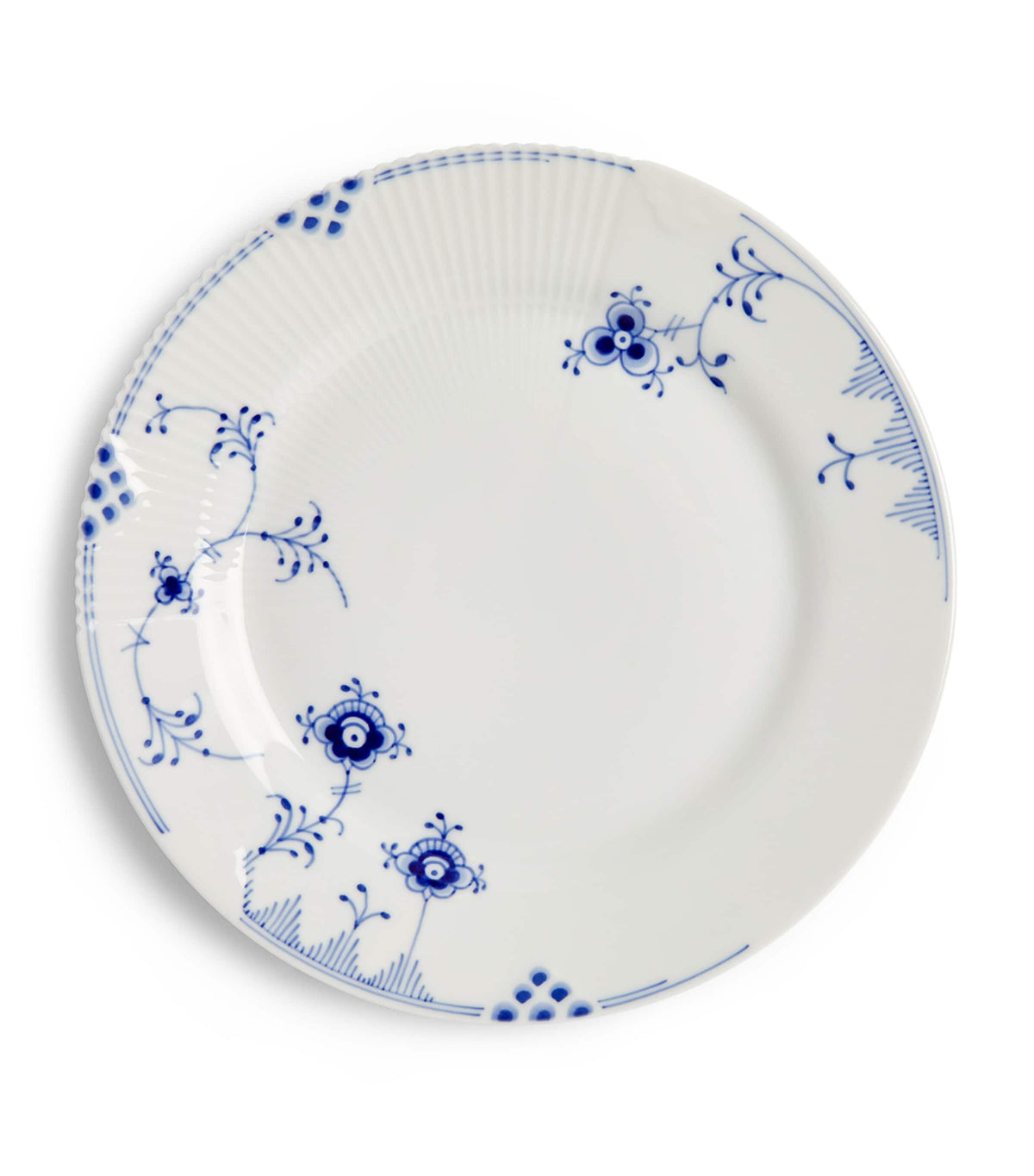 Royal Copenhagen Blue Elements plate 21cm, imported from the UK