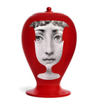 Fornasetti porcelain vase with silhouette design 30cm - British product