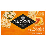 Jacob's Cream Cracker Snackpack x8 185g Crackers Sainsburys   