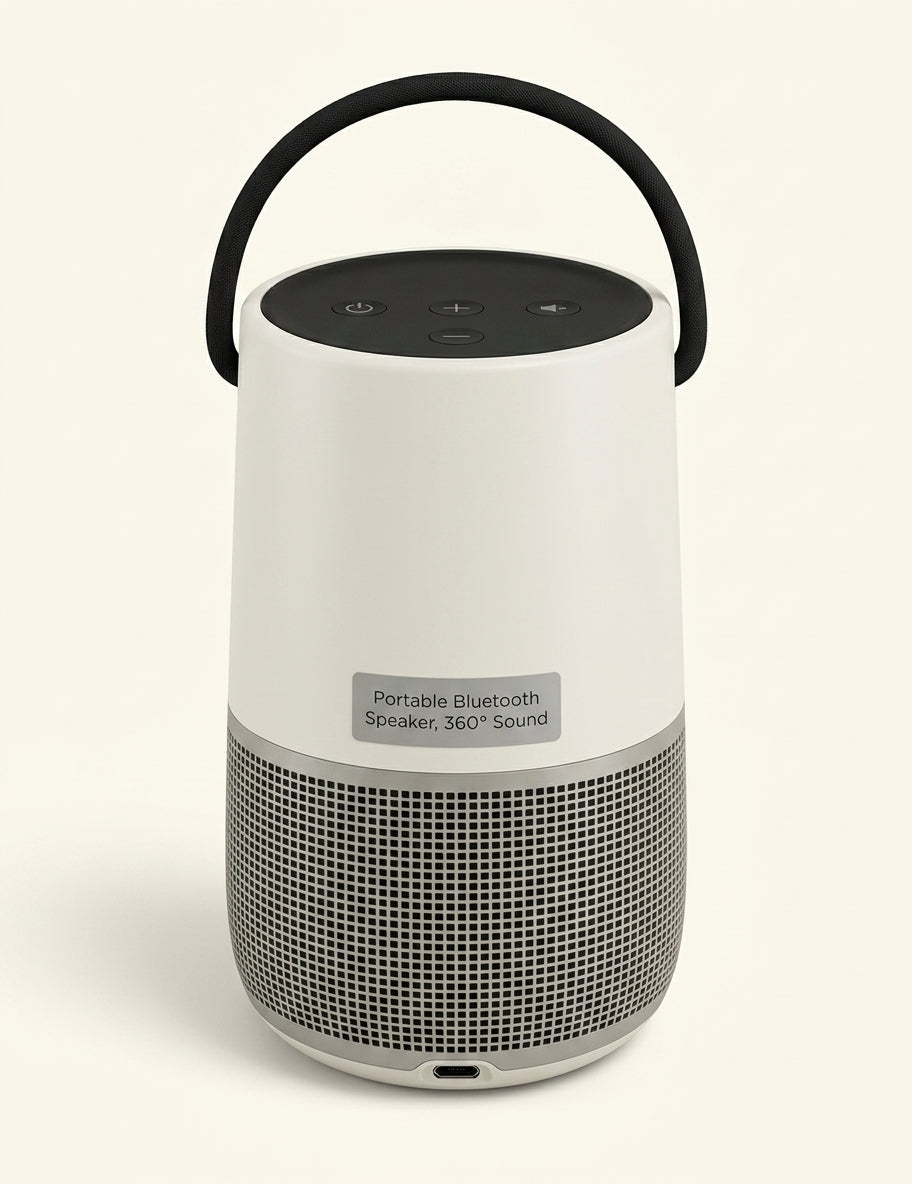 Bose portable home speaker Bluetooth voice control - British product