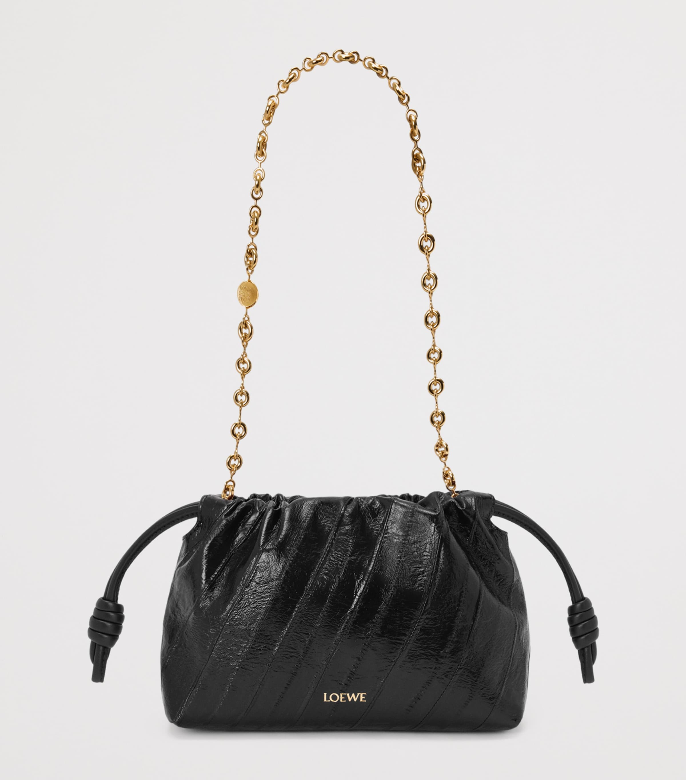 LOEWE Mini Eel Leather Flamenco Purse - British product