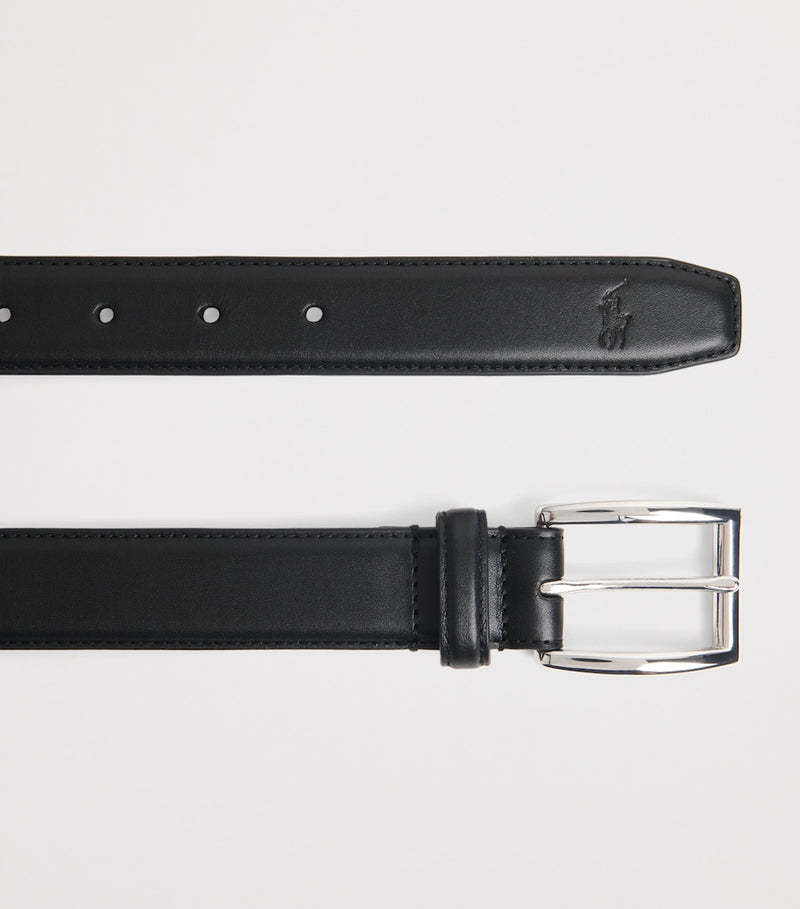 Ralph Lauren kids leather belt with silver buckle 3.5cm (British brand)