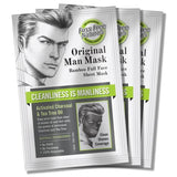 Fuss Free Naturals Men's Charcoal Mask 3-pack - British product