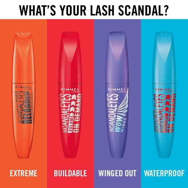 Rimmel London Scandaleyes Reloaded mascara Black