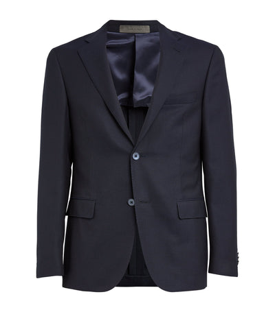 Blazer en laine sergé Corneliani Veste Tailleur