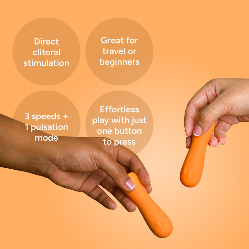 Smile Makers The Surfer mini bullet vibrator, UK version