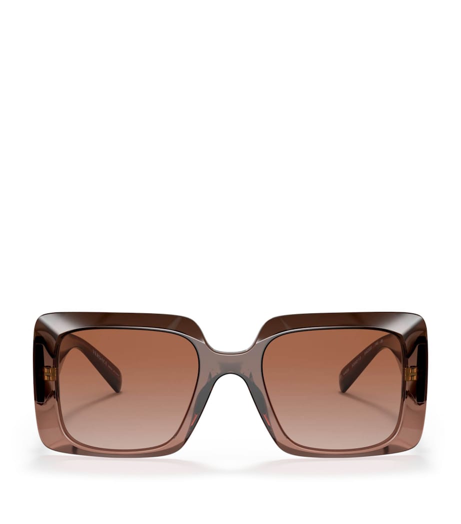 Versace acetate square gradient sunglasses, imported from the UK