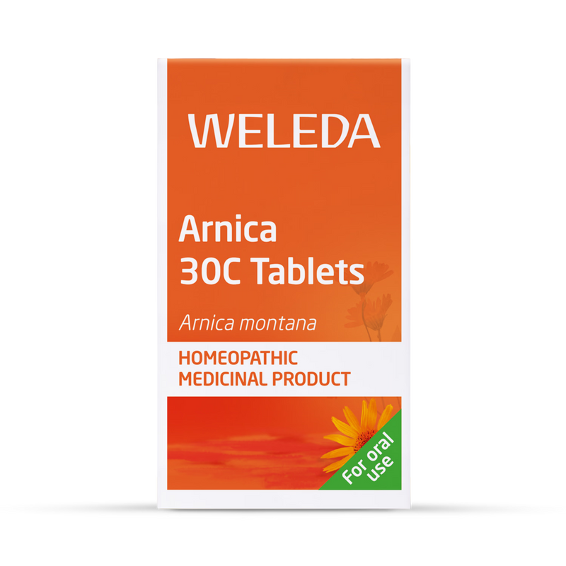 Weleda Arnica 30c homøopatiske lindringstabletter 125 (britisk merke)