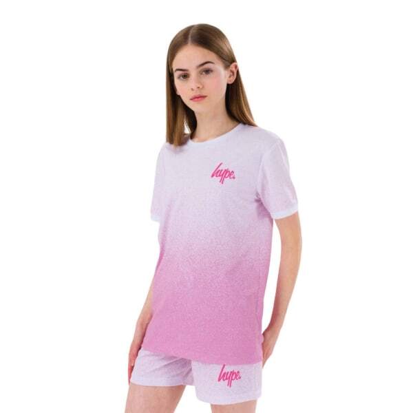 Hype Girls Speckle Fade Script Short Pyjama Set (3-4 Years) GOODS Superdrug   